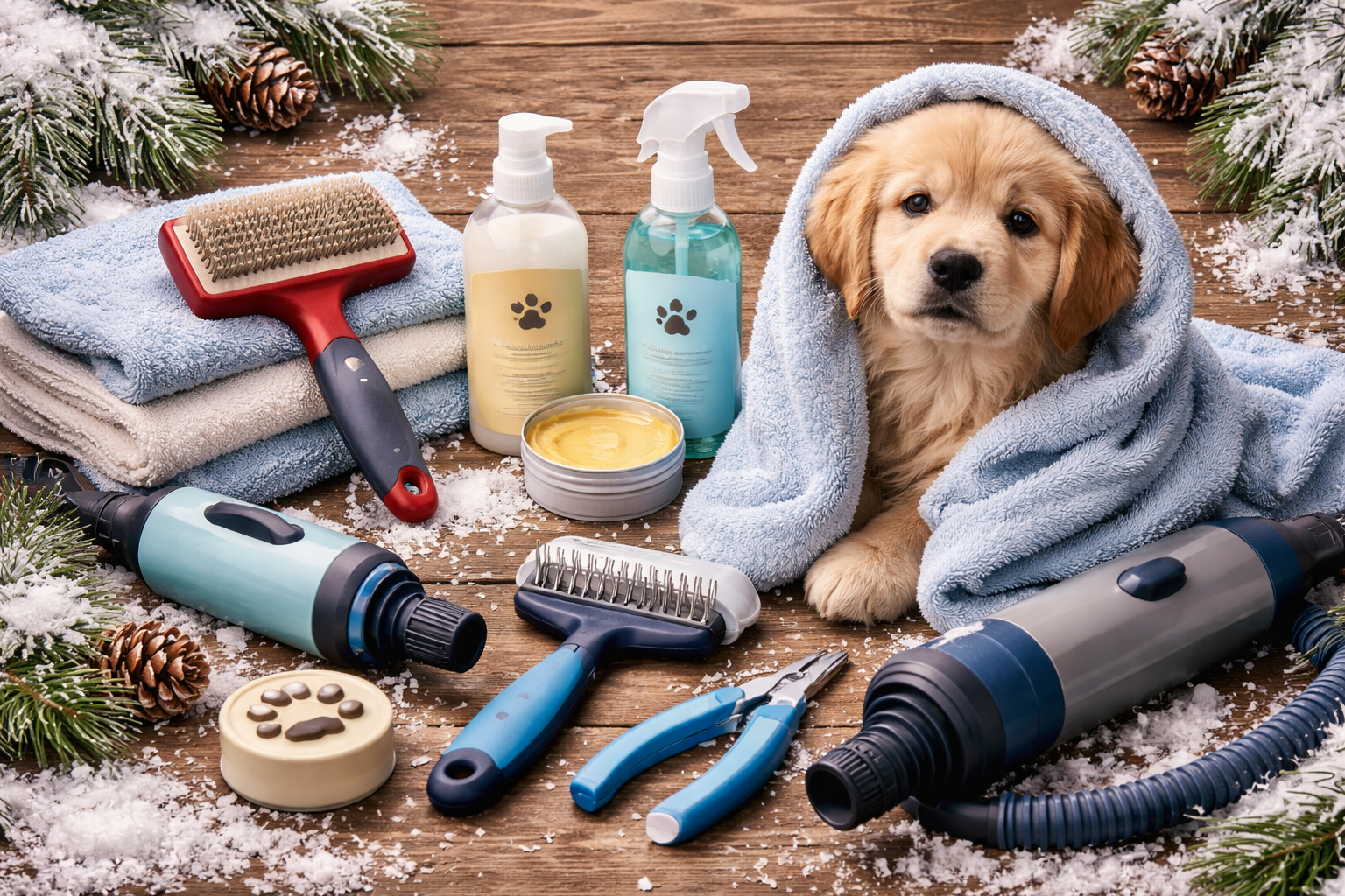 Top Grooming Tools Every Dog Owner Needs for Winter Care