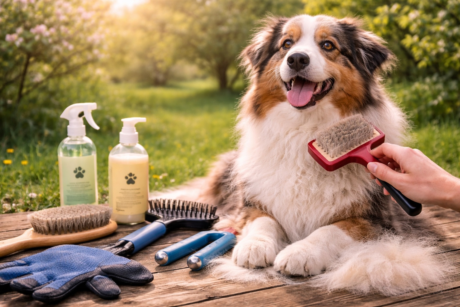 Brushing Your Dog’s Coat